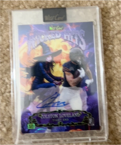 2025 Wild Card Wicked Hits #Colston Loveland — front