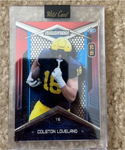 2024 Wild Card Alumination #Colston Loveland — front