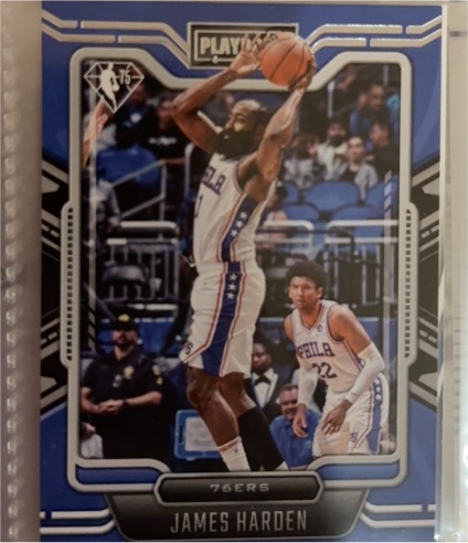 2021-22 Panini Chronicles Playbook #295 James Harden — front