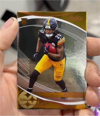 2025 Panini Absolute #148 Kaleb Johnson — front