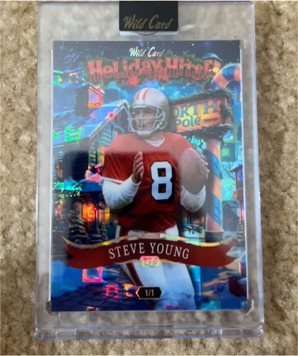 2025 Wild Card Holiday Hits Steve Young — front