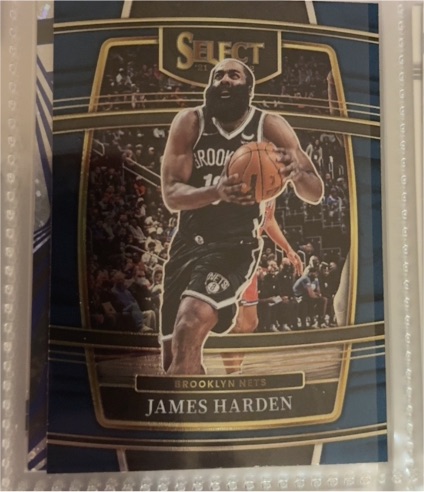 2021-22 Panini Select #47 James Harden — front