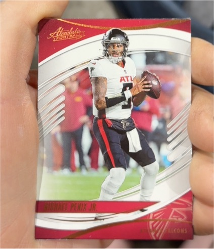 2025 Panini Absolute #84 Michael Penix Jr. — front