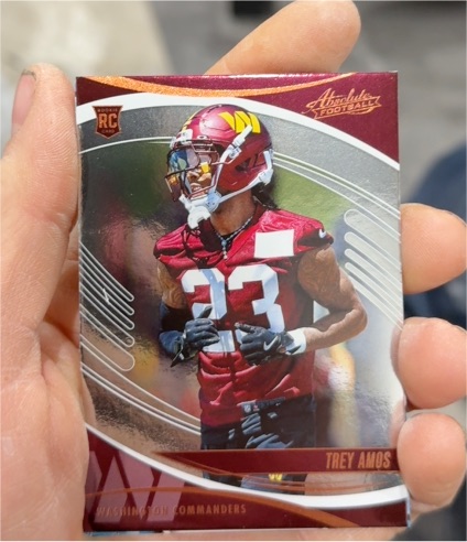 2025 Panini Absolute #190 Trey Amos — front