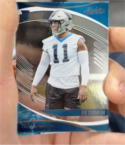 2025 Panini Absolute Football #162 Nic Scourton — front