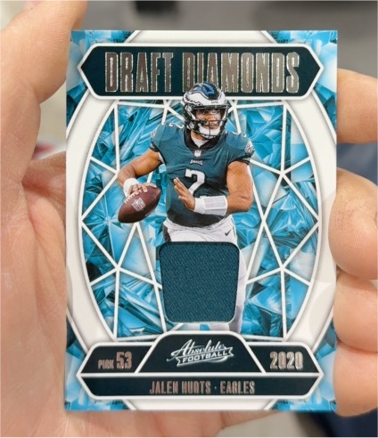 2025 Panini Absolute #DDJ-JHU Jalen Hurts — front