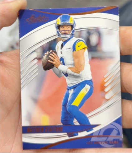 2025 Panini Absolute Football #42 Matthew Stafford — front