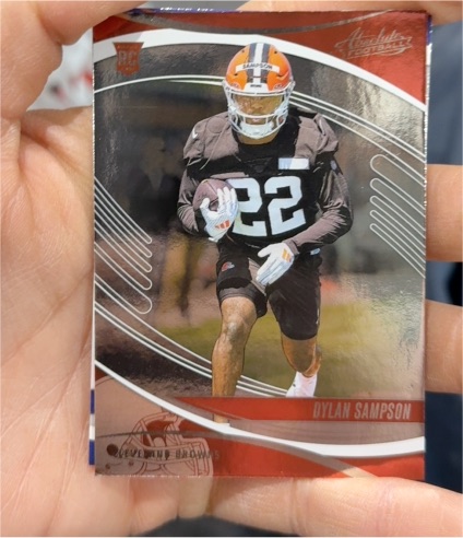 2025 Panini Absolute #121 Dylan Sampson — front