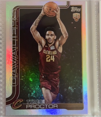 2025-26 Topps #250 Tyrese Proctor — front
