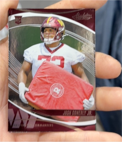 2025 Panini Absolute #145 Josh Conerly Jr. — front