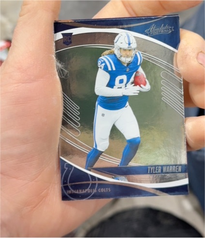 2025 Panini Absolute #195 Tyler Warren — front