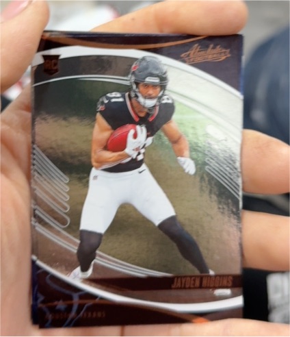 2025 Panini Absolute #138 Jayden Higgins — front
