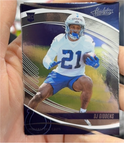 2025 Panini Absolute #118 DJ Giddens — front