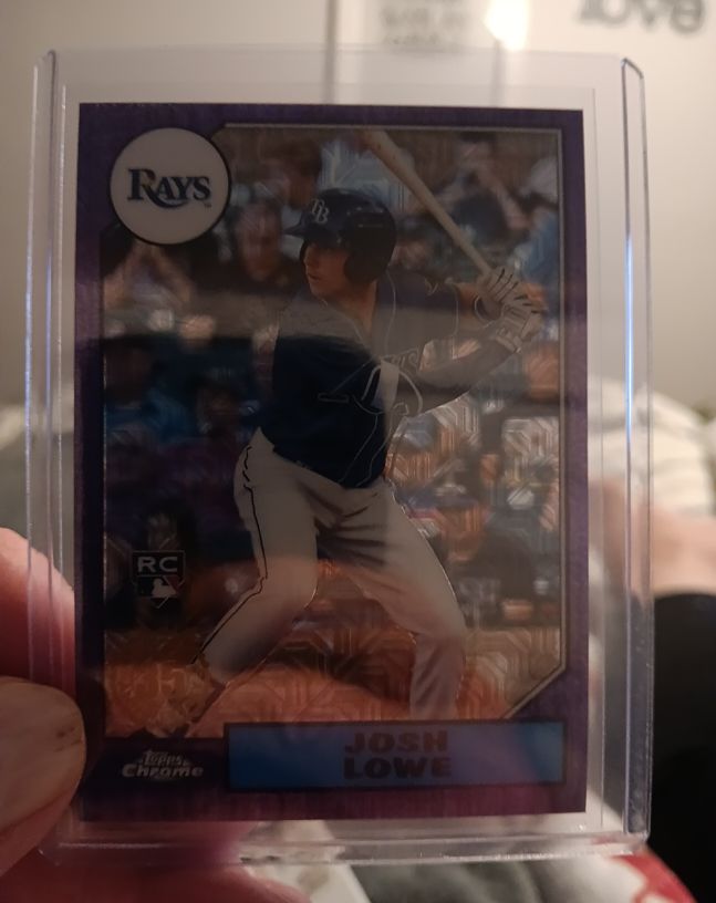 2022 Topps '87 Silver Pack Chrome #T87C2-16 Josh Lowe — front