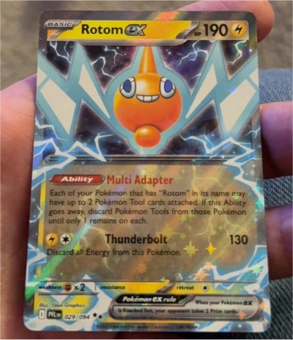 2025 Pokemon TCG Phantasmal Flames #029/094 Rotom ex — front