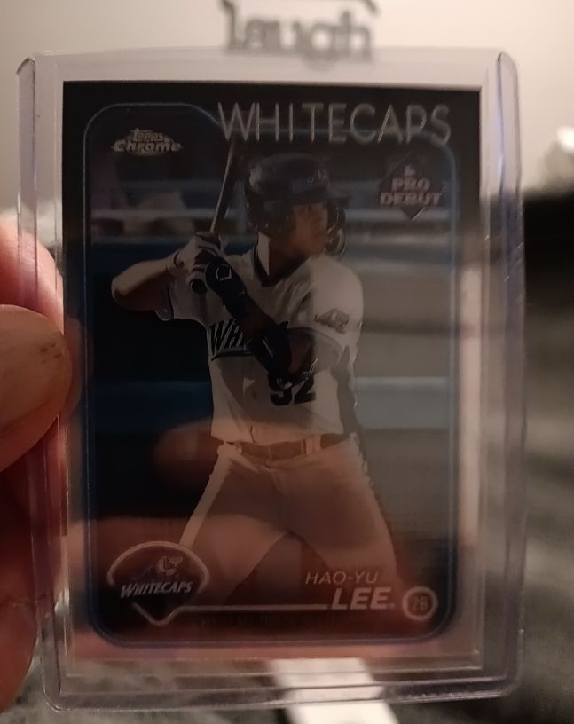 2024 Topps Pro Debut Chrome #PDC-189 Hao-Yu Lee — front