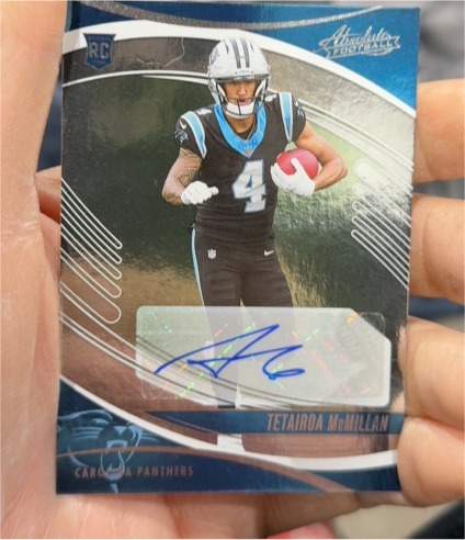 2025 Panini Absolute #183 Tetairoa McMillan — front