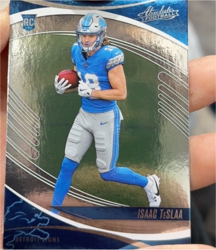 2025 Panini Absolute #127 Isaac TeSlaa — front