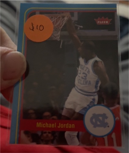 2012-13 Fleer Retro Basketball #46 Michael Jordan — front