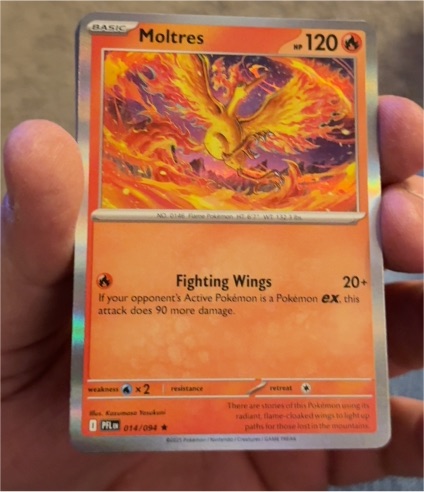 2025 Pokémon TCG ME02: Phantasmal Flames #014 Moltres — front