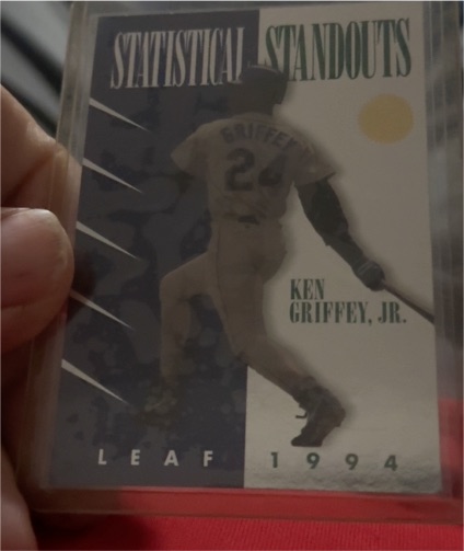 1994 Leaf Statistical Standouts Ken Griffey Jr. — front