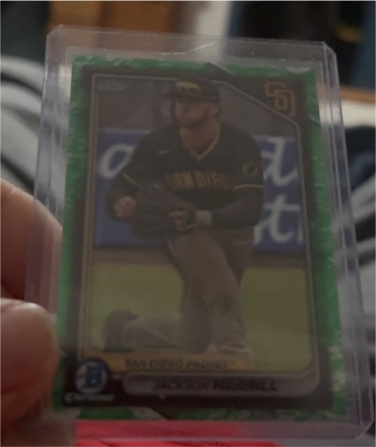 2024 Bowman Chrome Prospects #BCP-145 Jackson Merrill — front