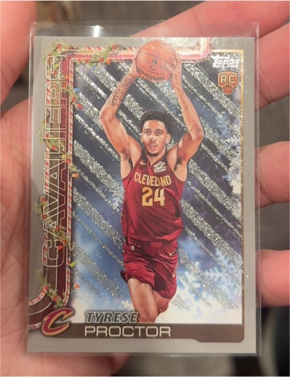 2025-26 Topps Holiday #H200 Tyrese Proctor — front