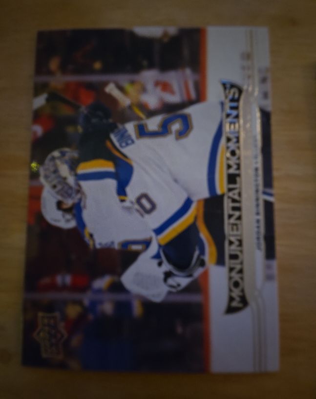 2025-26 Upper Deck Tim Hortons Monumental Moments #MM-13 Jordan Binnington — front