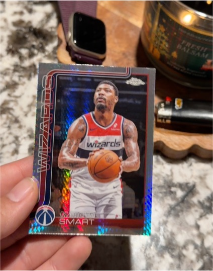 2025-26 Topps Chrome #224 Marcus Smart — front