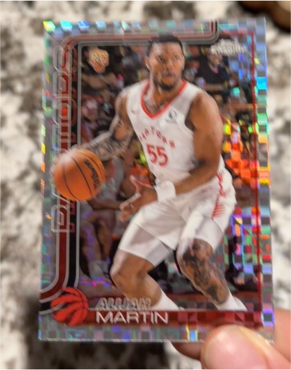 2025-26 Topps Chrome #290 Alijah Martin — front