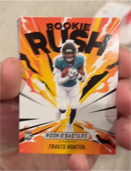 2025 Panini Rookies & Stars Rookie Rush #10 Travis Hunter — front