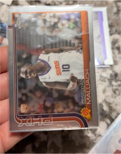 2025-26 Topps Chrome #260 Khaman Maluach — front