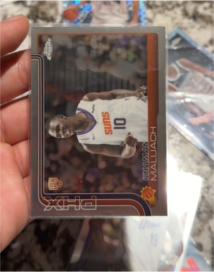 2025-26 Topps Chrome #260 Khaman Maluach — front