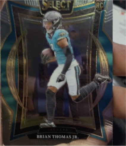 2024 Panini Select Concourse #91 Brian Thomas Jr. — front