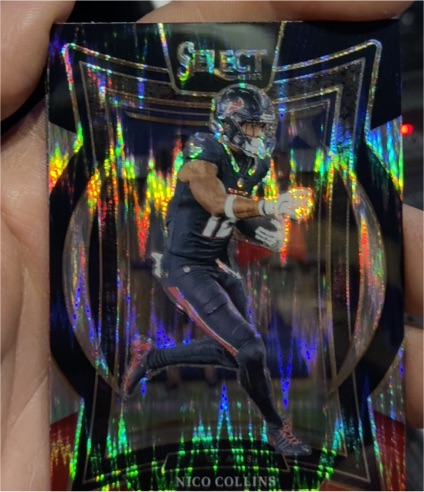 2024 Panini Select Concourse #86 Nico Collins — front
