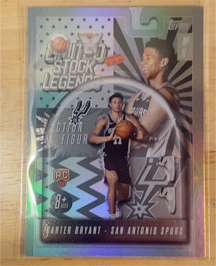 2025 Topps Limited Stock Legends #LST-14 Carter Bryant — front