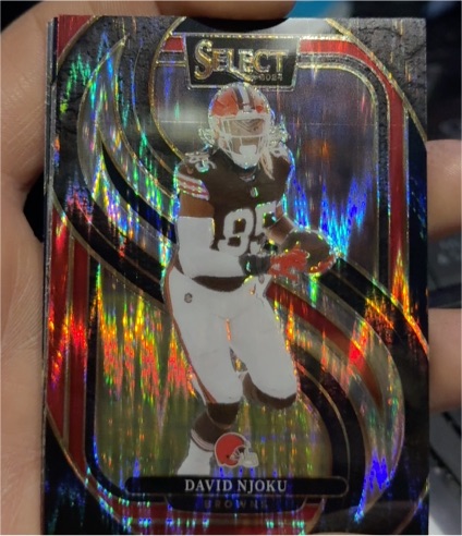 2024 Panini Select #145 David Njoku — front