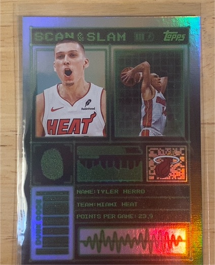 2025-26 Topps Scan & Slam #SS-14 Tyler Herro — front