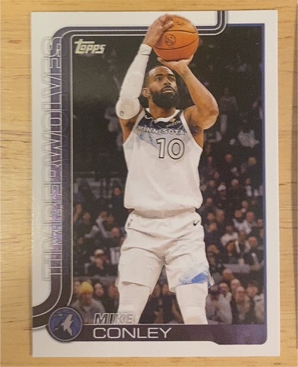 2025-26 Topps #112 Mike Conley — front