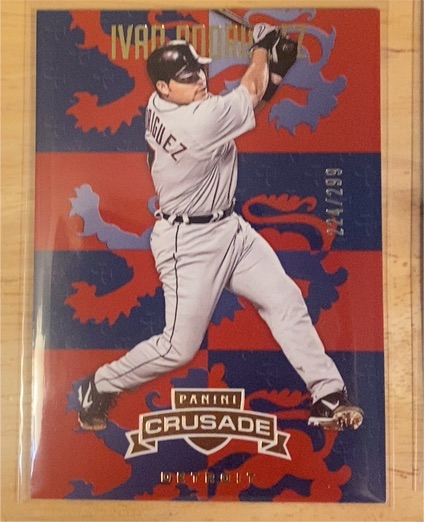 2025 Panini Crusade #25 Ivan Rodriguez — front