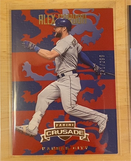 2025 Panini Crusade #71 Alex Gordon — front