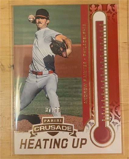 2025 Panini Crusade Heating Up # Andrew Painter — front