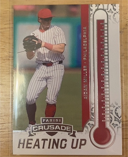 2025 Panini Crusade #12 Aidan Miller — front