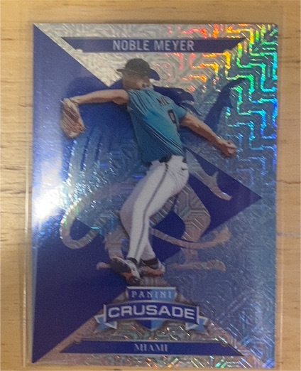 2025 Panini Crusade #75 Noble Meyer — front