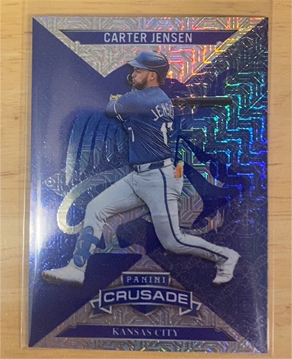 2025 Panini Crusade #17 Carter Jensen — front