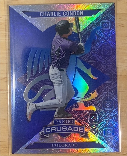 2025 Panini Crusade #87 Charlie Condon — front