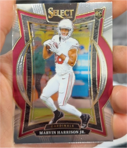 2024 Panini Select #28 Marvin Harrison Jr. — front