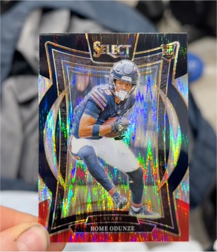 2024 Panini Select Concourse #3 Rome Odunze — front