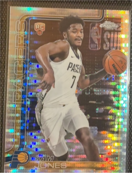 2025-26 Topps Chrome #289 Kam Jones — front