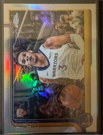2025-26 Topps Chrome #287 Will Richard — front